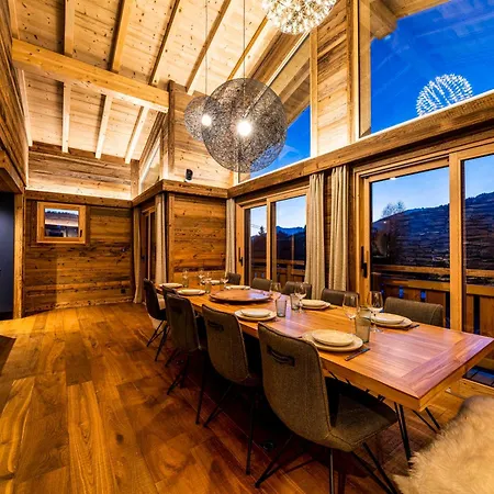Шале Nyumbani : Luxe Et Confort, Skis Aux Pieds, Proche Et Pistes, Sauna, Jacuzzi, Solarium - Fr-1-598-66 Ле-Гет